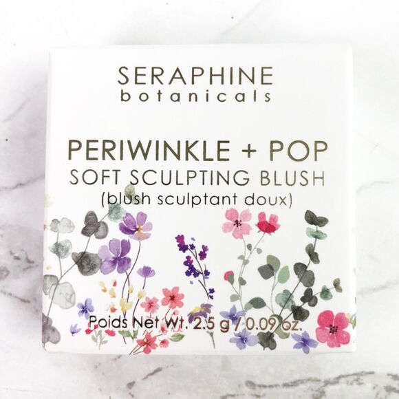 NIB Periwinkle + Pop Soft Sculpting Blush in Seashell - Seraphine Botanicals - Picture 3 of 7
